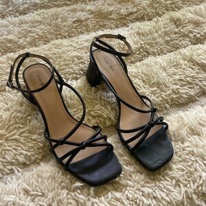 & Other Stories black leather sandals